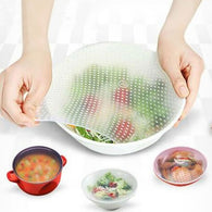 Silicone Wrap Seal Vacuum Food Wrap Multifunctional Food Fresh Kitchen Tools