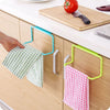 1Pc Over Door Tea Towel Holder Rack Rail Cupboard Hanger