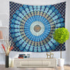 Indian Mandala Tapestry Figure Of Buddha Printed