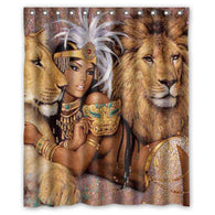 Custom Fabric Waterproof Bathroom Shower Curtain