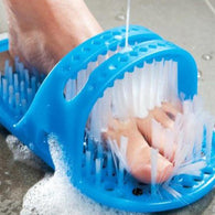 Plastic Bath Shoe Shower Brush Massager Slippers Bath